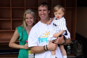 Drew Brees and His Wife